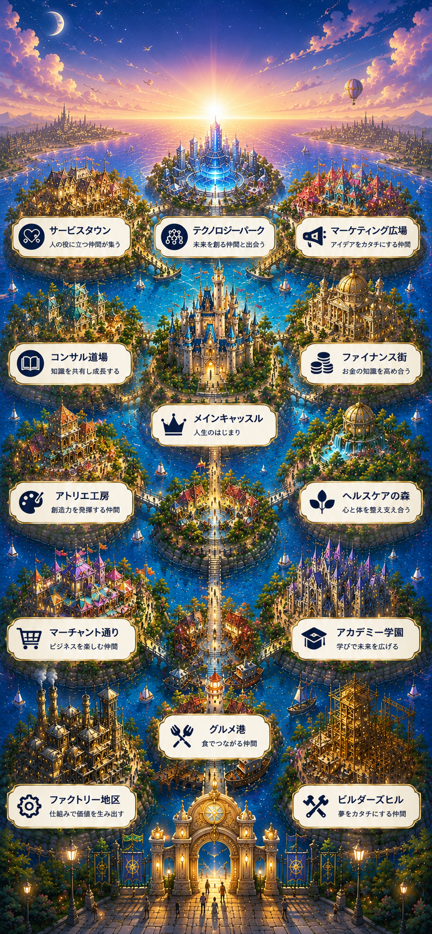 人生の代理店 ワールドマップ